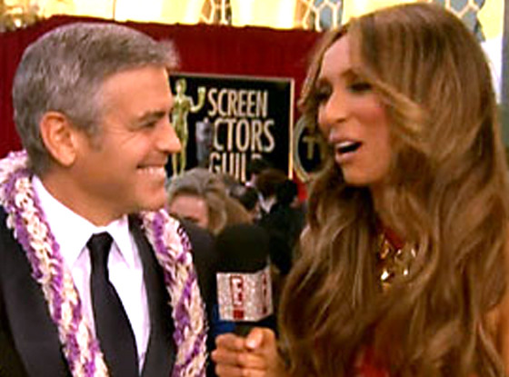 Giuliana Rancic, George Clooney Giuliana Rancic, George Clooney